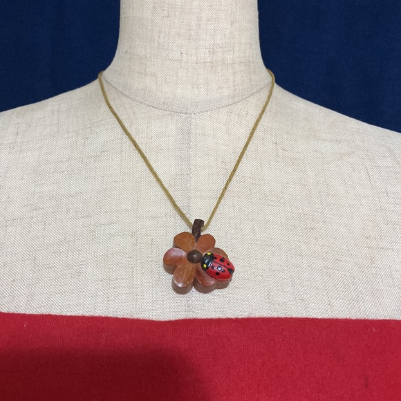 🖤Ladybug💕handmade necklace - Picture 2 of 10